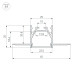 Профиль Arlight LINIA25-FANTOM-2000 ANOD (Алюминий) 053806