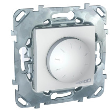 Диммер поворотный Schneider Electric Unica для ламп накаливания и галогенных 40-400W MGU5.511.18ZD