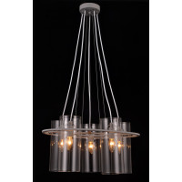 Подвесная люстра Natali Kovaltseva HELSINKI II 81060-5C STAIN GRAY