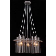 Подвесная люстра Natali Kovaltseva HELSINKI II 81060-5C STAIN GRAY