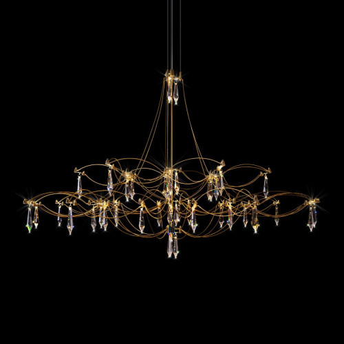 Подвесная люстра Loft IT Mira 10590/1000 Gold Asfour