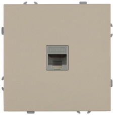 Розетка Эра Galaxy 15-3107-04 информационная RJ45 IP20 шампань Б0070741