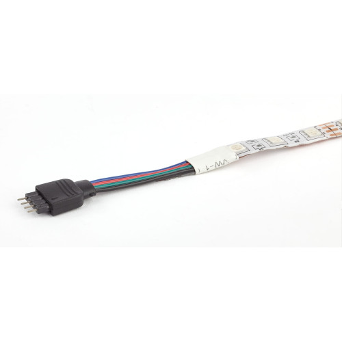 Светодиодная влагозащищенная лента ЭРА 14,4W/m 60LED/m 5050SMD RGB 5M 5050kit-14,4-60-12-IP65-RGB-5m Б0043070