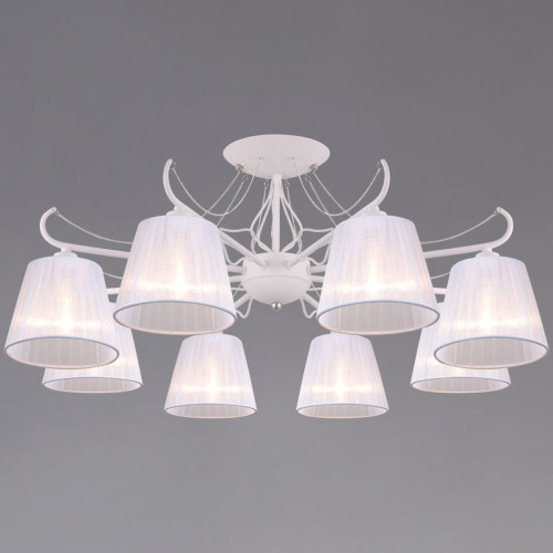 Люстра на штанге Illumico IL9482-8CSQ-25WT ELITE Люстра на штанге Illumico IL9482-8CSQ-25WT ELITE