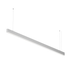 Линейный подвесной светильник Maytoni Technical 4000K 35x67 (Серебро, 2 м) LL312040