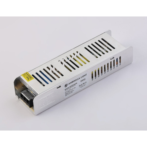 Блок питания с EMC для светодиодной ленты Ambrella Light Illumination 150Вт DC12В 12,5A IP20 GS8653