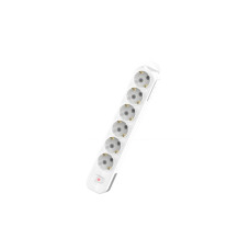 Колодка с/з 6вх с защитными шторками с включателем ELBI Myra 527-010200-602