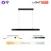 Линейный подвесной светильник Lightera Baffin LE112L-100B WIFI