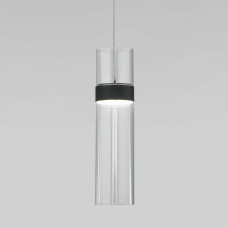 Подвесной светильник Eurosvet Lumen 50244/1 LED черный/прозрачный a061288