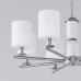 Подвесная люстра Eurosvet Caprera 60146/8 никель Smart a063869