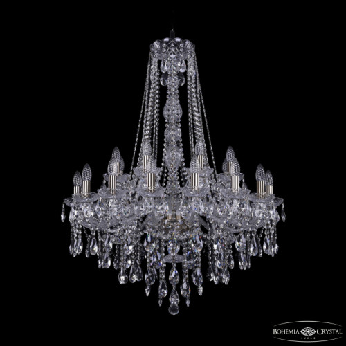 Подвесная люстра Bohemia Ivele Crystal 1415/16+8/300/h-106 Pa