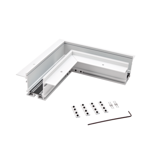 Коннектор угловой встраиваемый Designled SY-601901-RC-CN-1-WHMR-PCB 016477