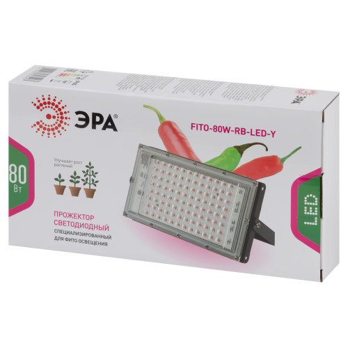 Фитопрожектор для растений Эра FITO-80W-RB-LED-Y Б0053082