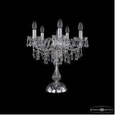 Настольная лампа Bohemia Ivele Crystal 1403L/5/141-47 Ni
