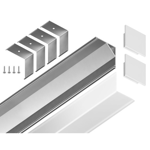 Алюминиевый угловой профиль Ambrella Light Alum Profile GP2150AL