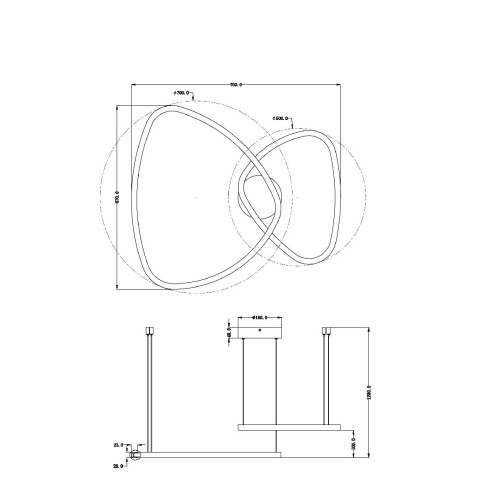 Подвесная люстра Arte Lamp Madison A2194SP-2BK