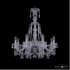 Подвесная люстра Bohemia Ivele Crystal 1403/8/240/XL-75 Ni