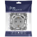 Розетка со шторками с USB type-A+C Эра Elegance 14-4108-03 Б0067741