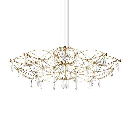 Подвесная люстра Loft IT Mira 10586/900 Gold Asfour