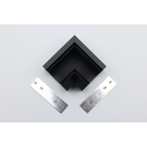 Соединитель шинопровода угловой плоский для натяжного потолка Aployt Magnetic track 220 APL.0284.00.04