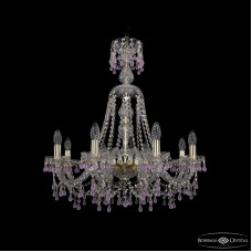 Подвесная люстра Bohemia Ivele Crystal 1410/8/240/XL-74 G V7010