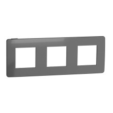 Рамка 3-постовая Schneider Electric Unica New NU280653