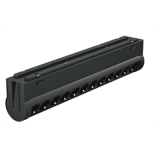Трековый магнитный светильник iLedex Vision 4825-041-L209-12W-36DG-4000K-BK