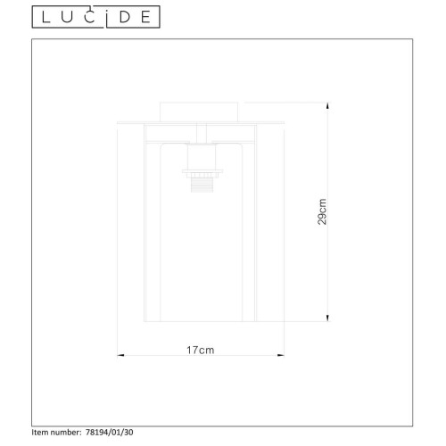 Потолочный светильник Lucide DOUNIA 78194/01/30