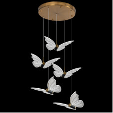 Подвесная люстра Natali Kovaltseva Butterflies LED LAMPS 81365 GOLD