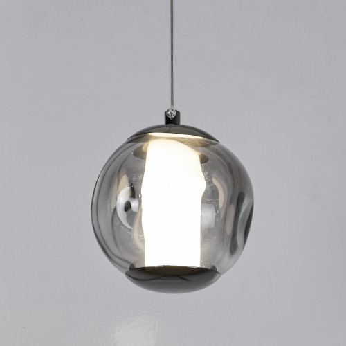 Подвесной светильник Delight Collection OD2437-1 pearl black/smoke Подвесной светильник Delight Collection OD2437-1 pearl black/smoke