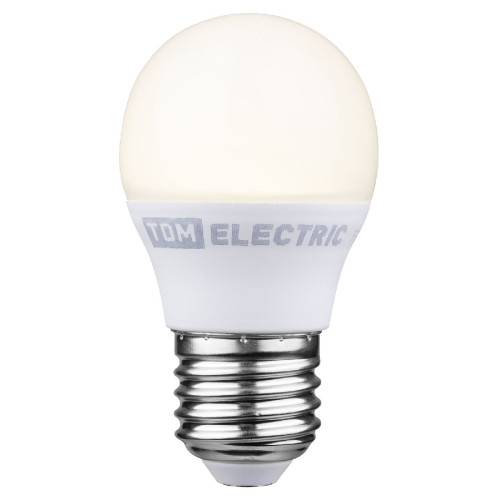 Лампа светодиодная диммируемая TDM Electric E27 6W 4000K матовая SQ0340-0202