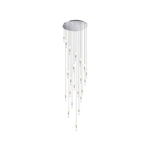 Подвесная люстра Newport 4812+10/S chrome М0069338