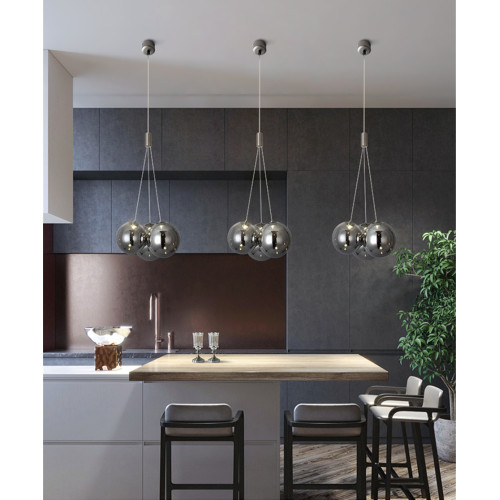 Подвесной светильник Delight Collection 19152 19152P/3 silver Подвесной светильник Delight Collection 19152 19152P/3 silver