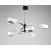 Подвесная люстра Lumina Deco Romina LDP 6037-6 WT+BK