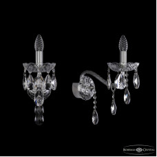 Бра Bohemia Ivele Crystal 1415B/1/200/XL Ni