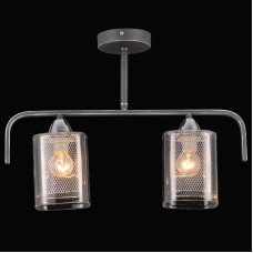 Люстра на штанге Natali Kovaltseva 75066/2C STAIN SILVER