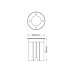 Грунтовый светильник Italline IT8308