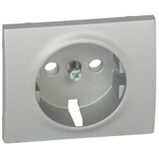 Лицевая панель Legrand Galea Life розетки 2К+З алюминий 771320
