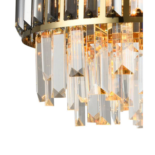 Подвесная люстра Natali Kovaltseva IMPERIUM 76018/5C GOLD PLATED