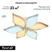 Потолочная светодиодная люстра Ambrella Light Elegance FK212/6