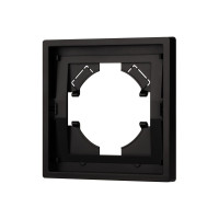 Рамка пластиковая на 1 пост Arlight FRM-TENDO-PL-1-BK 053836