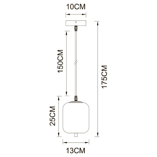 Подвесной светильник Arte Lamp Freddie A2234SP-1PB