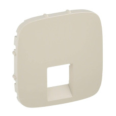 Лицевая панель Legrand Valena Allure розетки телефонной RJ-11/Ethernet RJ-45 слоновая кость 755416