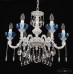 Подвесная люстра Bohemia Ivele Crystal AL79101/6/175 A WMN P Aquamarine/M-1H