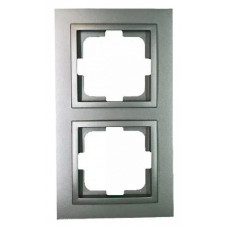 Рамка на 2 поста Mono Electric Despina антрацит 102-240000-161