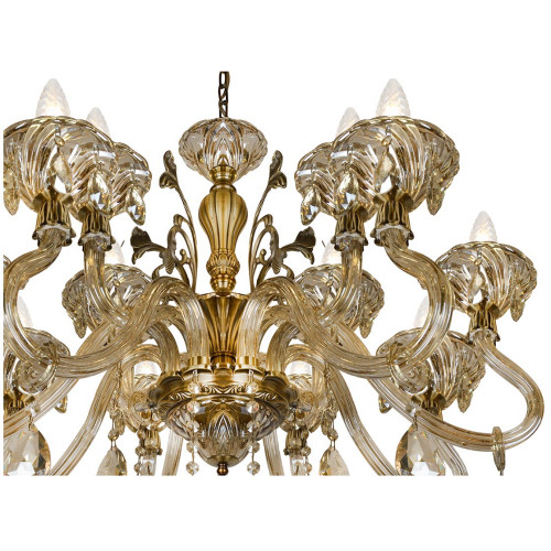 Подвесная люстра iLamp Asia 61082-8+4 BR