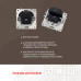 Розетка с заземлением, шторками + USB Arte Milano 203.47-1.white