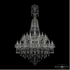 Подвесная люстра Bohemia Ivele Crystal 1415/20+10+5/400/XL-185/2d Ni