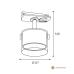 Трековый однофазный светильник Wolta Oro WTL-GX53/07G