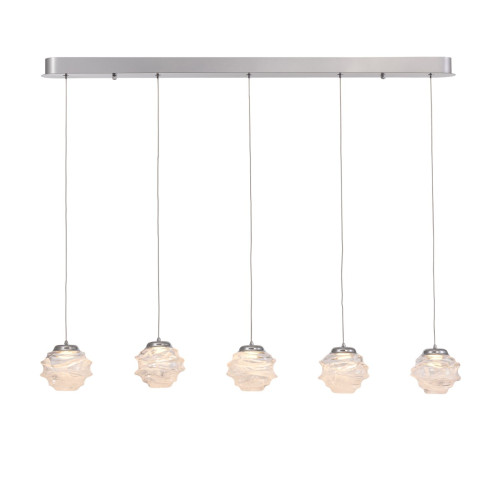 Подвесной светильник Delight Collection MD25030003-5B chrome/clear Подвесной светильник Delight Collection MD25030003-5B chrome/clear